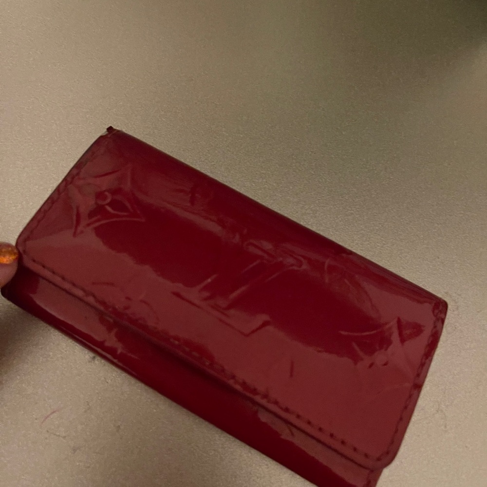 Louis Vuitton Red Key Holder.